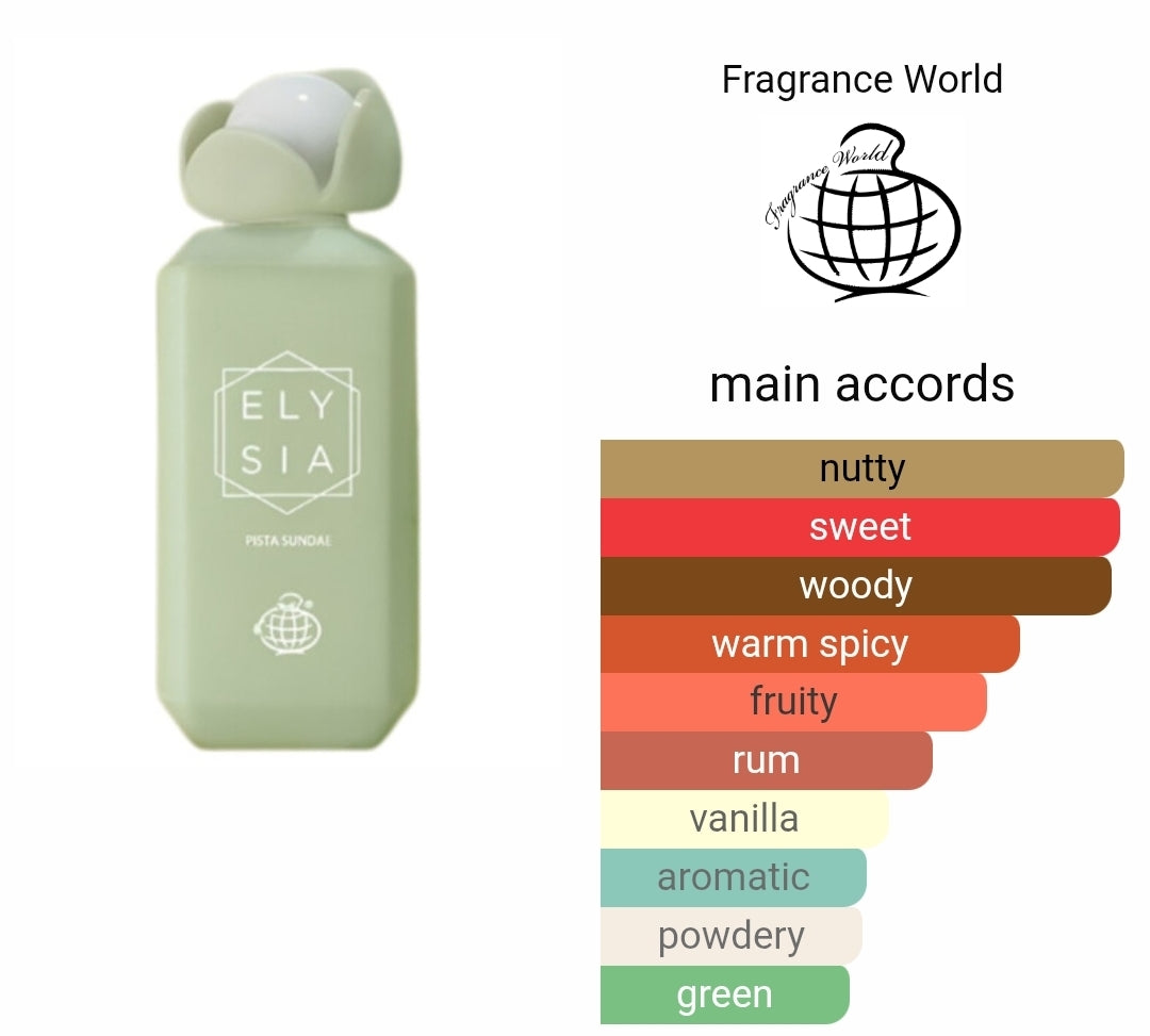FRAGRANCE WORLD ELYSIA PISTA SUNDAE EDP