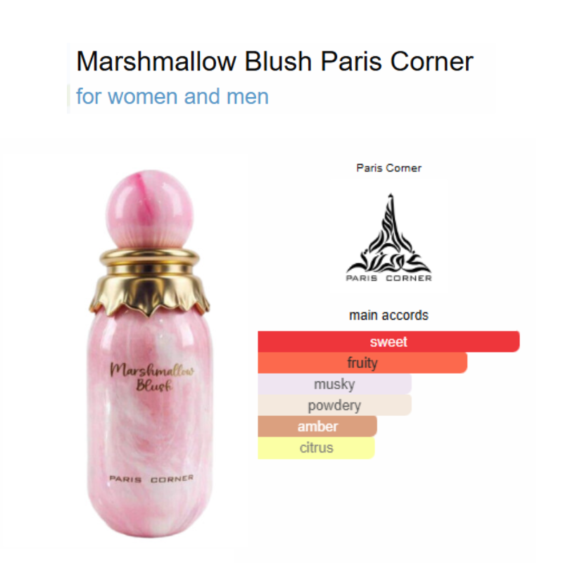 PARIS CORNER - MARSHMALLOW BLUSH EDP