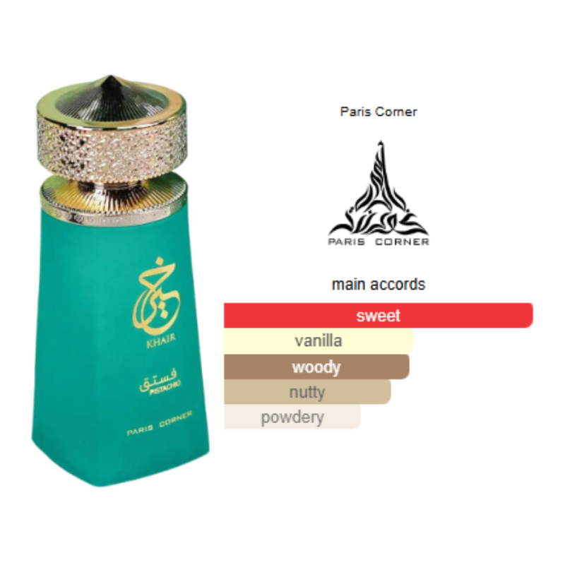 Paris Corner - Khair Pistachio