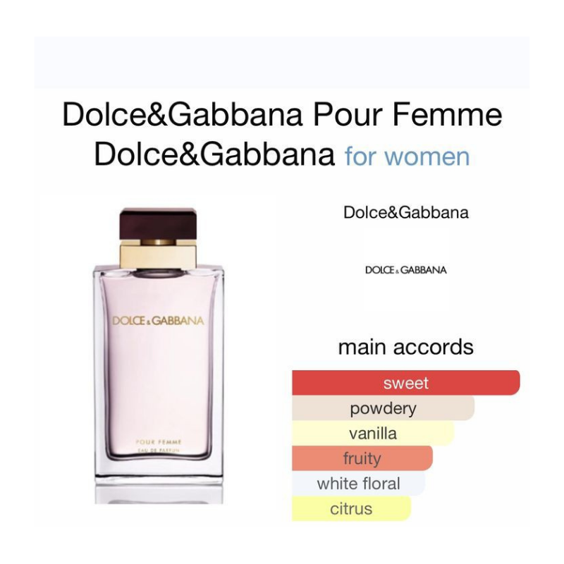 Dolce and Gabbana - Pour Femme